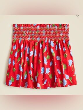 J Crew Girls’ Matching Smocked Skort and Tank